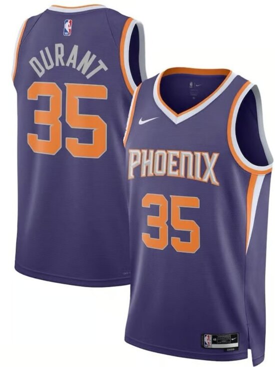Nike Other - Kevin Durant Nike Phoenix Suns Fanatics Fast Break Replica Jersey Mens Large